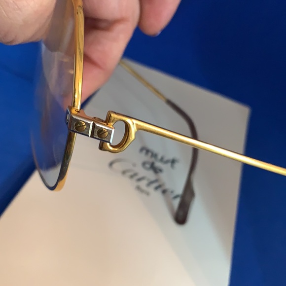 Must de Cartier Rare 🔥 Authentic Frames - Vintage 59-14 - Picture 16 of 16